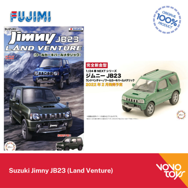Dijual Model Kit FUJIMI 1/24 Suzuki Jimny JB23 Land Venture Khaki Pearl Diskon