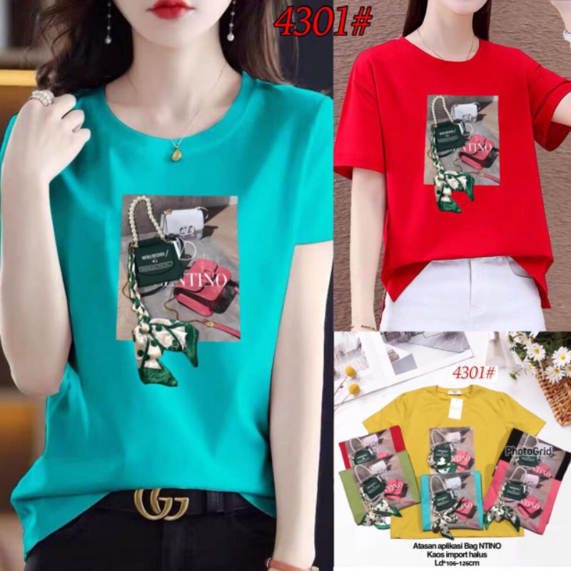 ATASAN IMPORT  wanita Jumbo motif TAS XXL