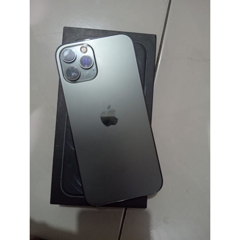 Like New iPhone 12promax 128gb ex inter fullset