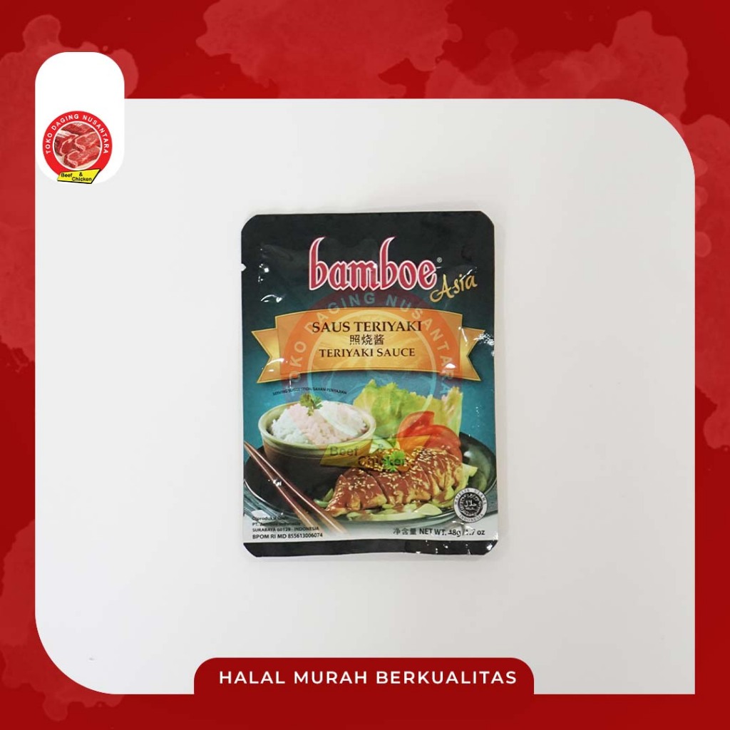 

BAMBOE BUMBU SAUS TERIYAKI 48GR