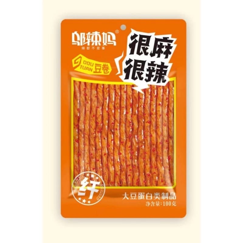 

[HALAL][100g] WULAMA Latiao/Gemilan snack VIRAL/ vegetarian/la tiao /LATIAO/Snack Latiao Wulama Strip