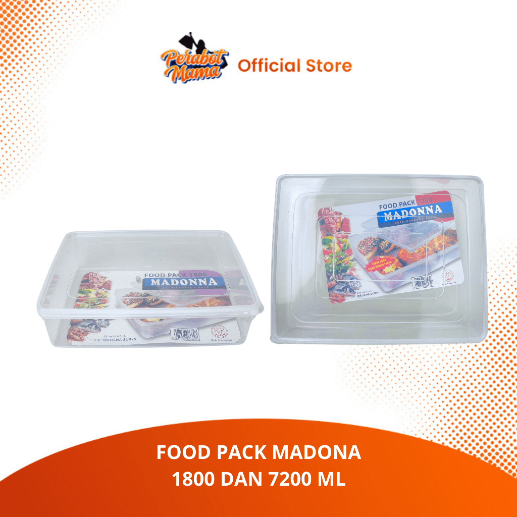 FOOD PACK MADONA SUSAN 1800 DAN 7200 ML