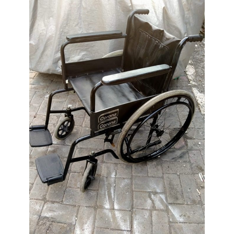 Kursi roda seken / kursi roda corona murah / kursi roda bekas siap pakai