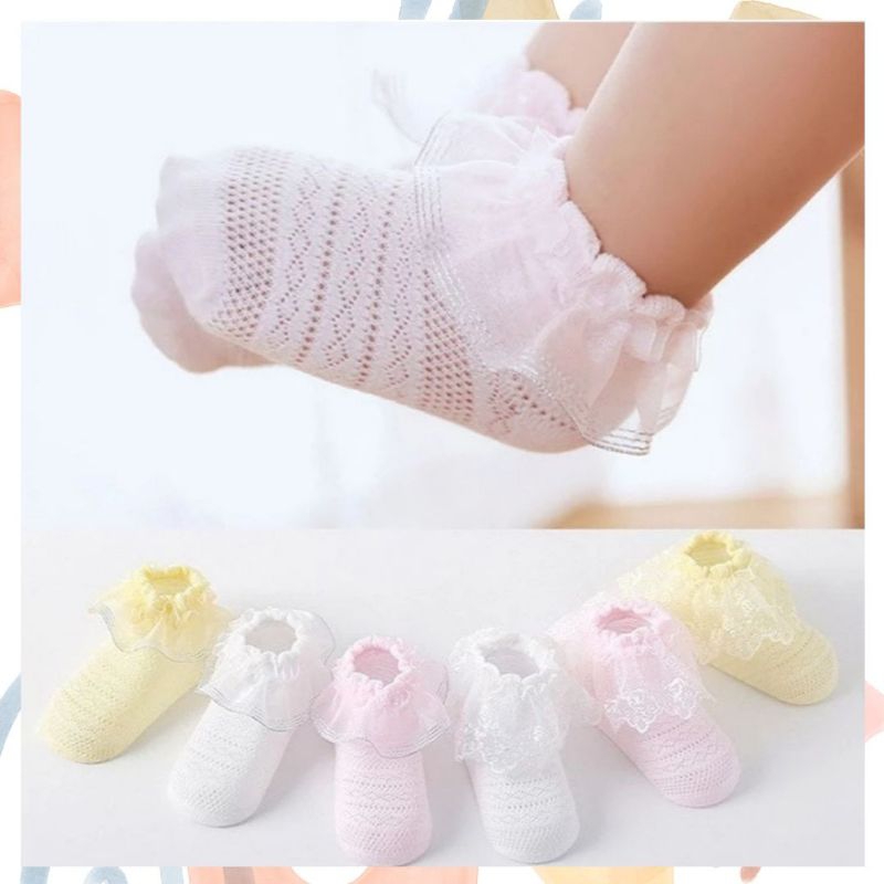 Kaos Kaki Renda / Kaos Kaki Renda Anak