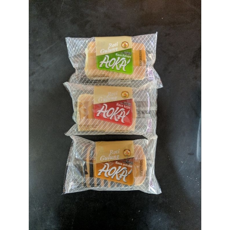 

Roti Aoka gulung (per 1 pcs)