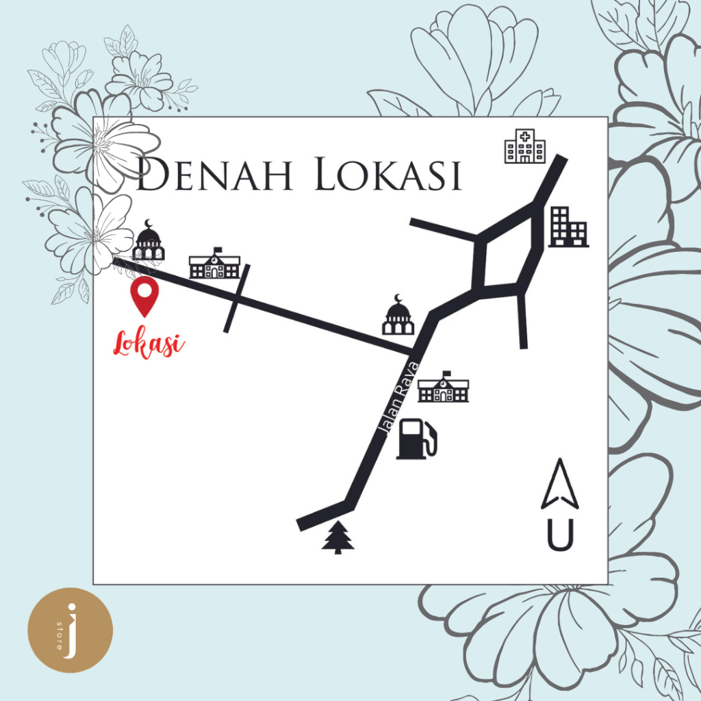 Tambahan Design Denah Lokasi undangan