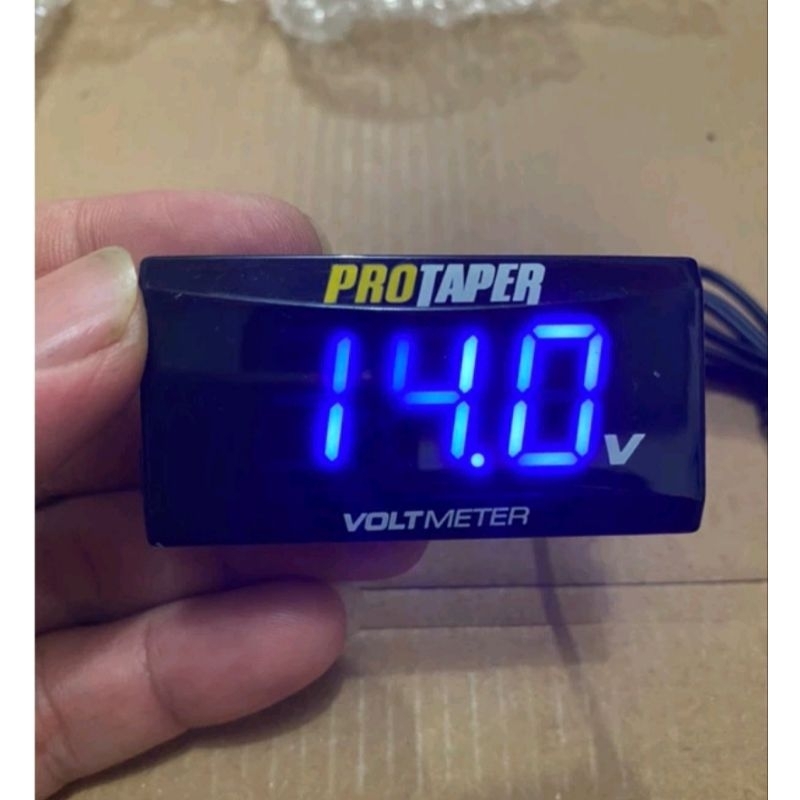 ALAT UKUR LISTRIK VOLT METER AKI MOTOR VESPA VOLTMETER AMMETER