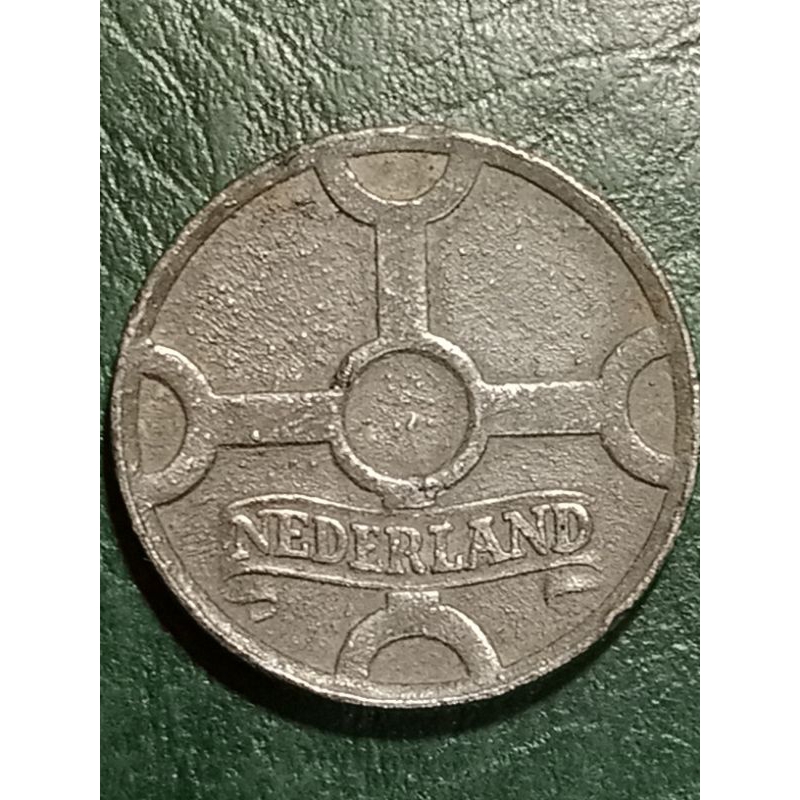Koin Kecil aluminium Nederland 1 cent Tahun 1942