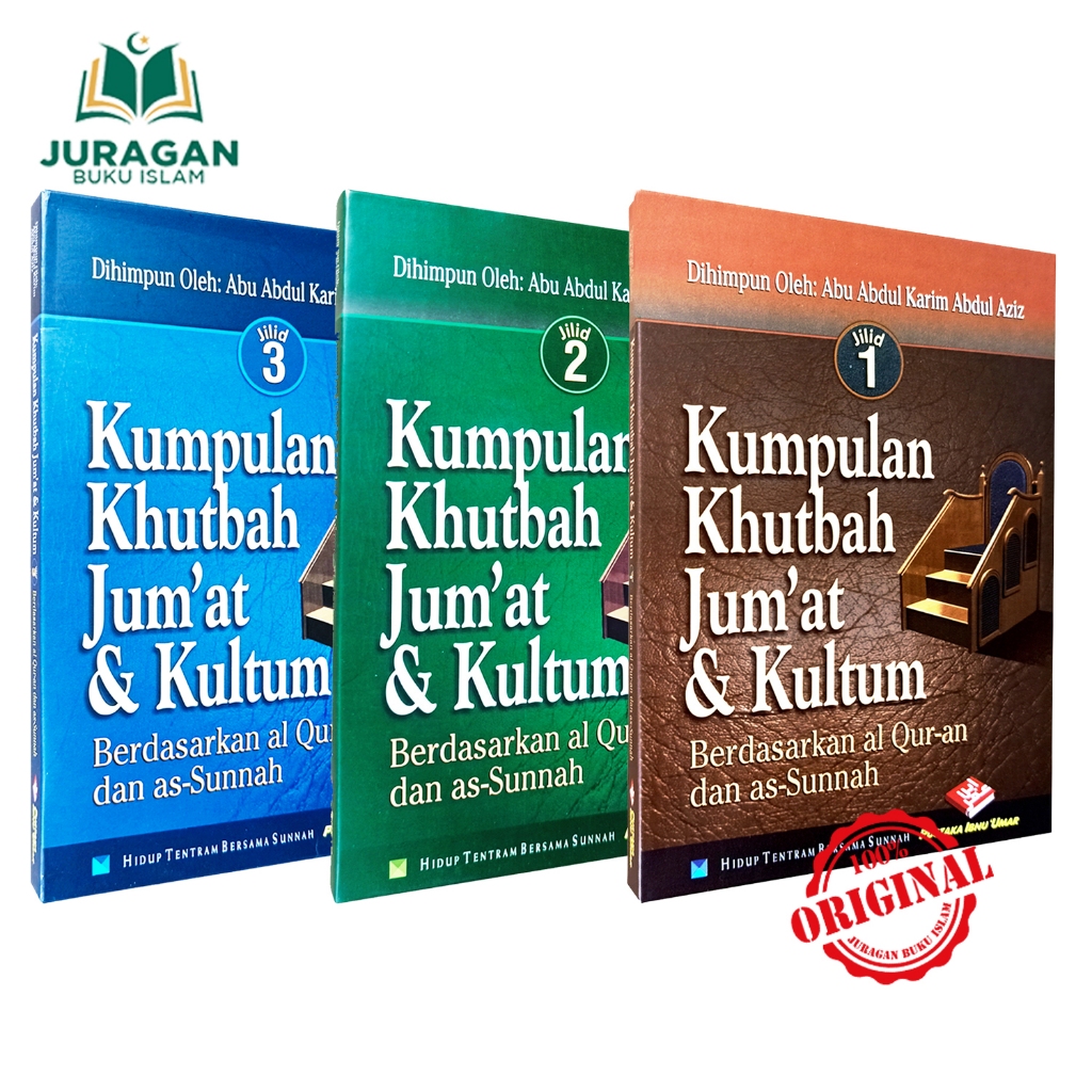 BUKU Kumpulan Khutbah Jumat & Kultum Berdasarkan Al-Quran & Sunnah - Pustaka Ibnu Umar