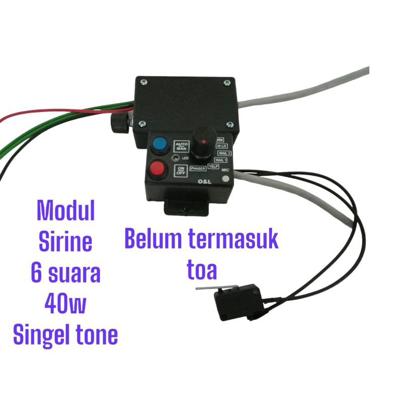 Modul sirine 6 suara 40w