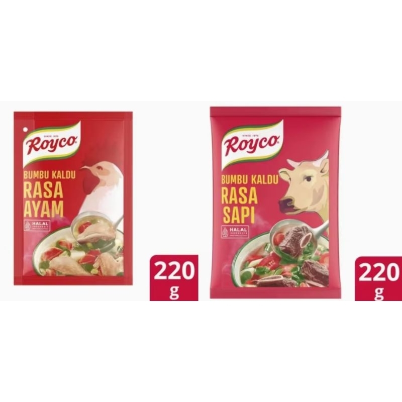 

Royco Penyedap Rasa Ayam / Sapi 220gram