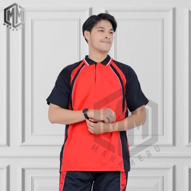 Koas Olahraga Lengan Panjang // Kaos KatunLengan Panjang wanita pria