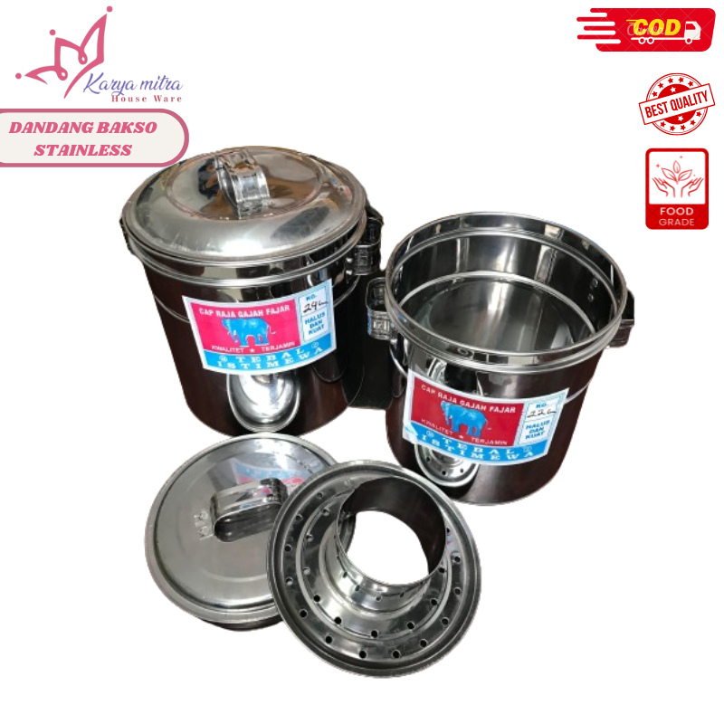 Dandang Bakso Stainless/Panci Bakso Pentol