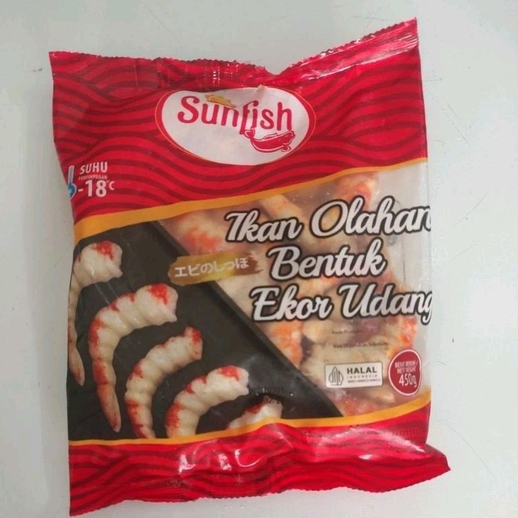 

sunfish bentuk ekor udang