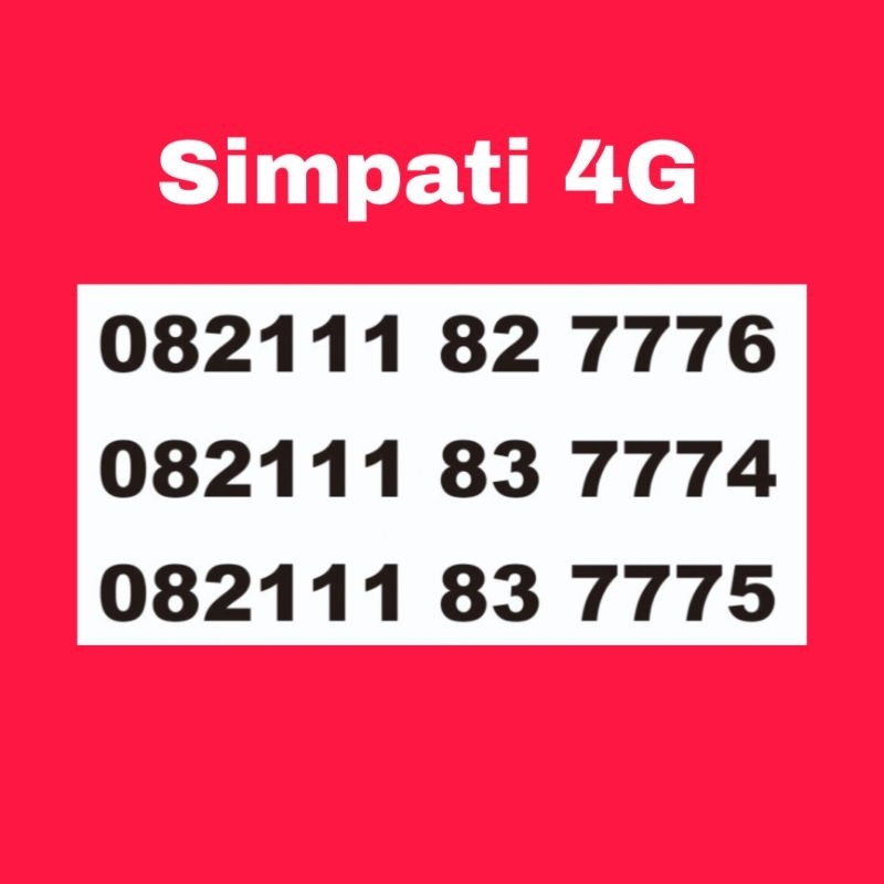 NOMOR CANTIK SIMPATI TRIPLE 777