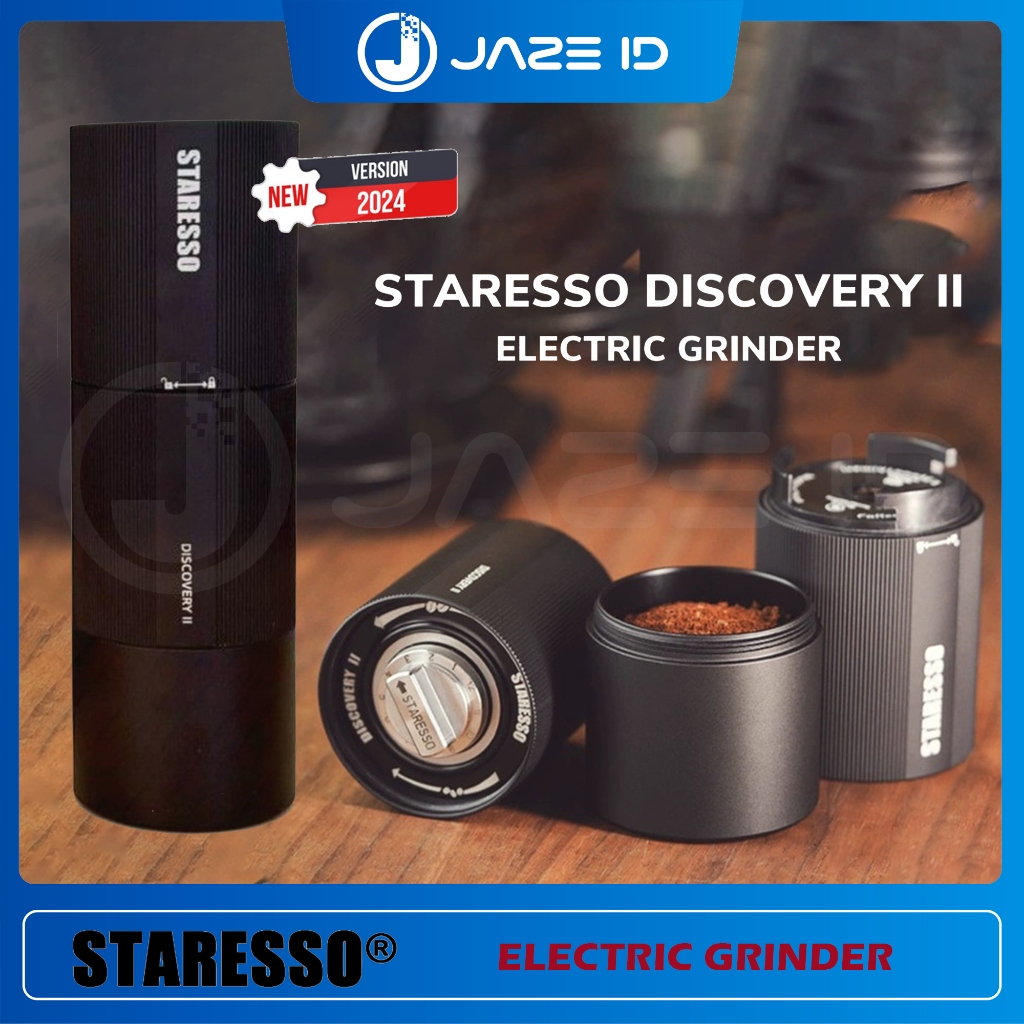 Staresso Coffee Grinder Mini Kopi Elektrik Discovery II D6E Electric 2
