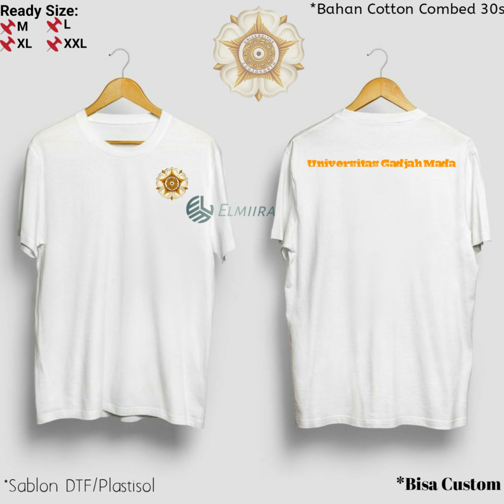 Kaos Universitas Gadjah Mada Kaos Custom Sablon
