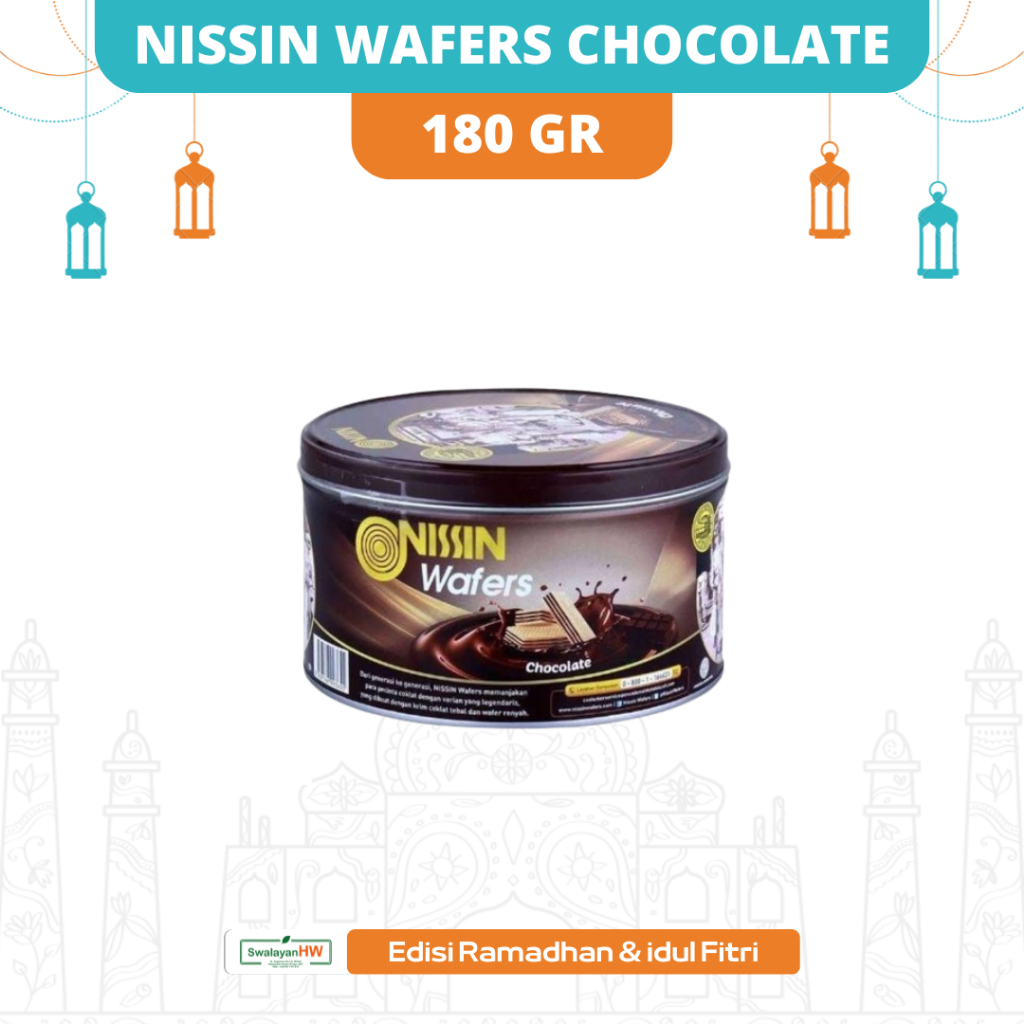 

NISSIN WAFERS CHOCOLATE 180GR I ED 09/03/2026