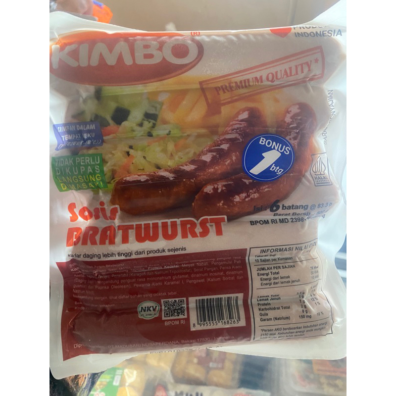 

sosis kimbo jumbo original isi 7 long