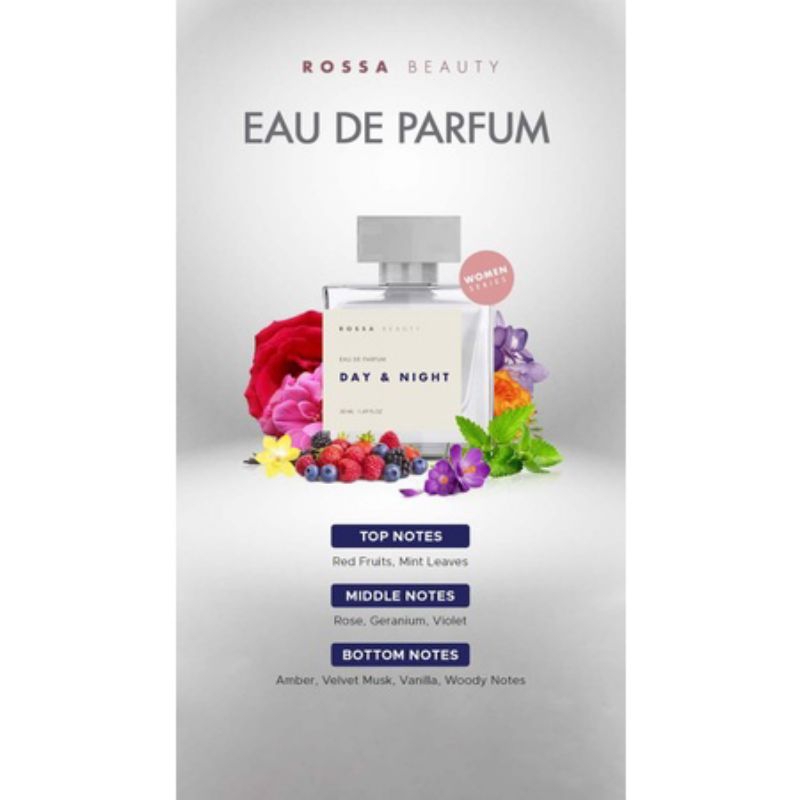 Rossa Beauty | Eau De Parfum X Hijab MANDJHA Ivan Gunawan