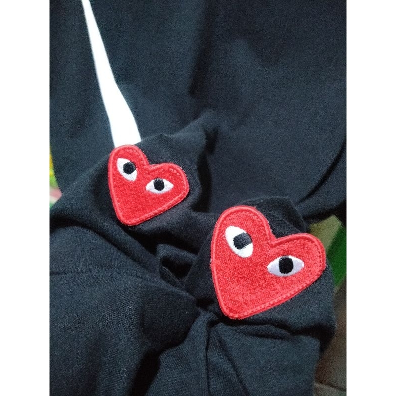 kaos play cdg x nike second preloved