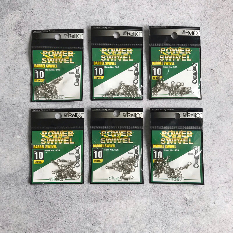 Kili Kili Barrel Swivel Pancing Stainless Steel Relix