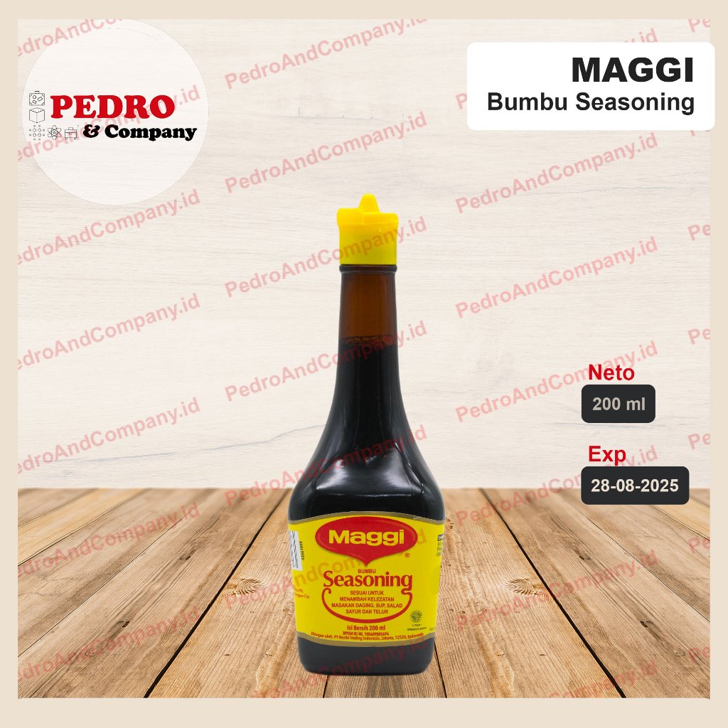 

Maggi seasoning 200 ml - bumbu penyedap masakan kecap