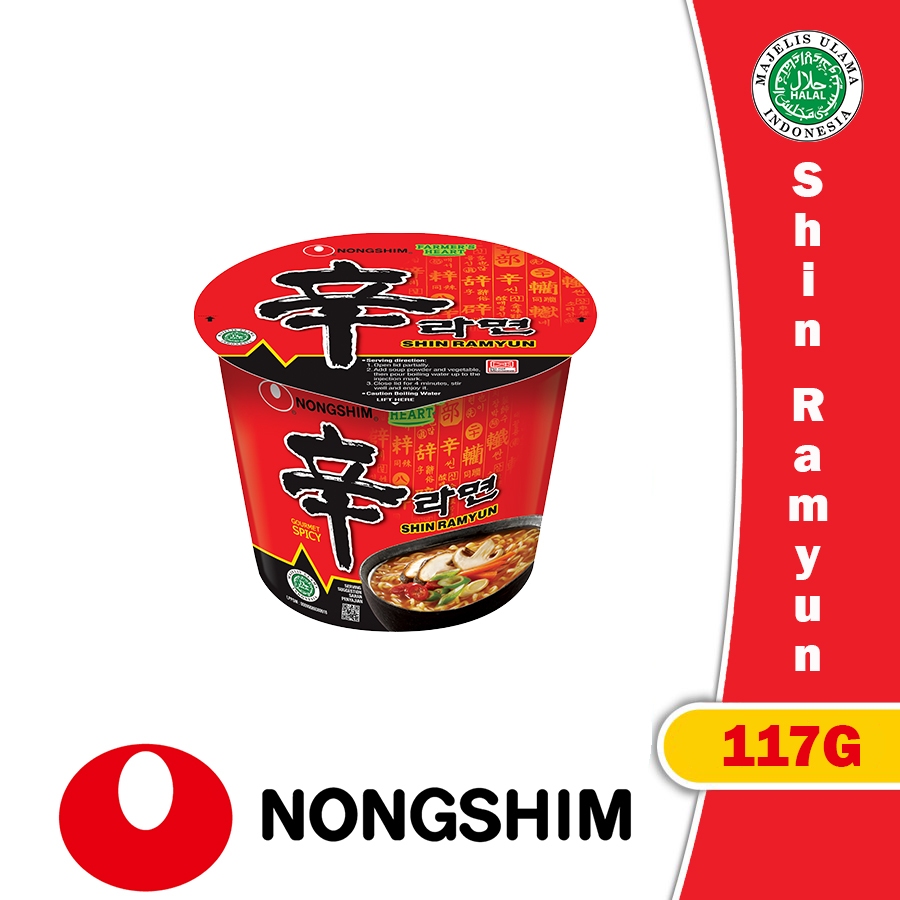 

Nongshim Shin Ramyun Spicy Mushroom 117 Gr