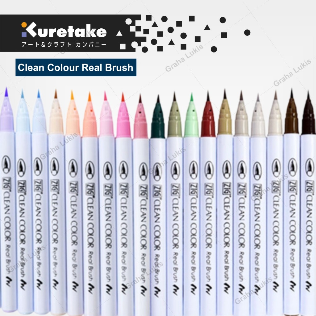 

ZIG KURETAKE CLEAN COLOR REAL BRUSH