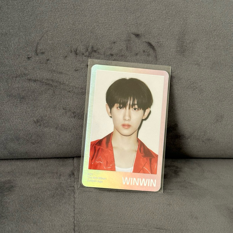 Photocard PC Official Winwin Golden Age STC (Special Trading Card Limited Edition) NCT WayV