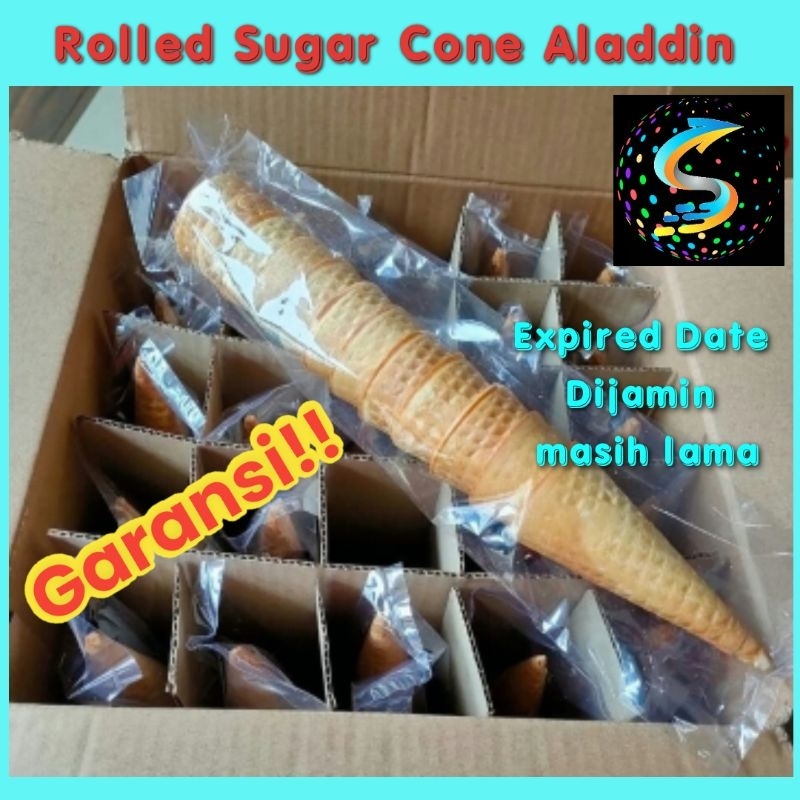 

Premium Rolled Sugar Cone Aladdin
