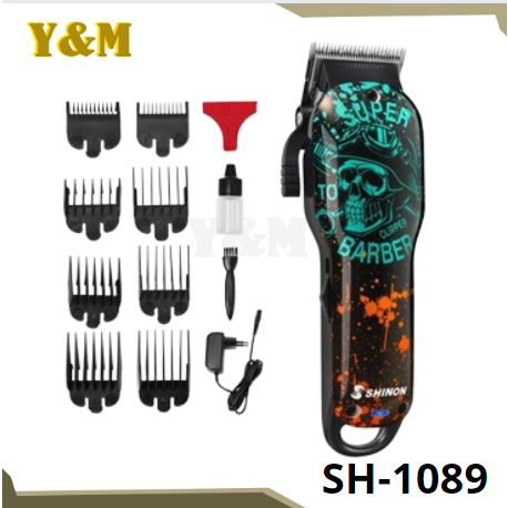 SHINON SH-1089 NEW STYLE ALAT CUKUR RAMBUT PROFESSIIONAL HAIR CLIPPER SHAVER PORTABLE  PISAU TAJAM
