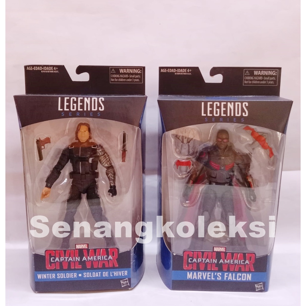 Figure Hasbro Marvel Legends Winter Soldier Captain America