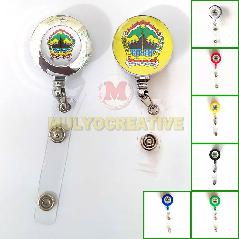 

ID Card Yoyo Jawa Tengah Gantungan Murah ID Card Holder Logo Jateng
