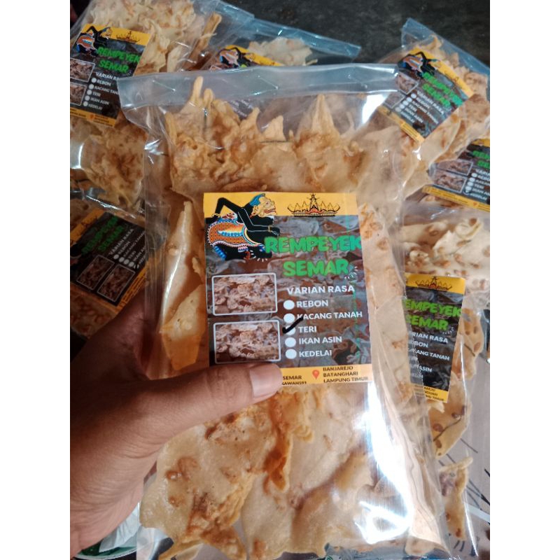 

PEYEK IKAN TERI 135gram