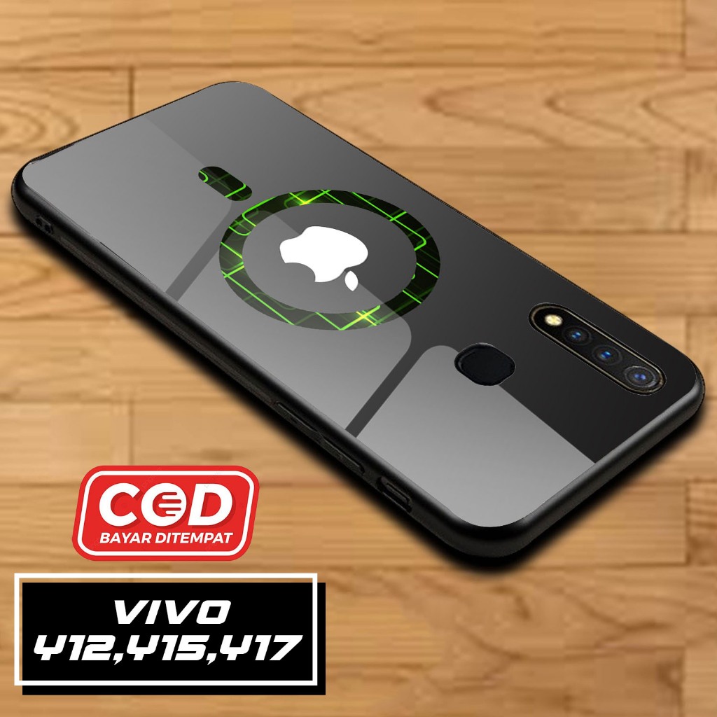 CKI - Case Vivo Y12 Y15 Y17 Motif Iphone Casing Hardcase Glossy 2D Terbaru Silikon Softcase Aero cas