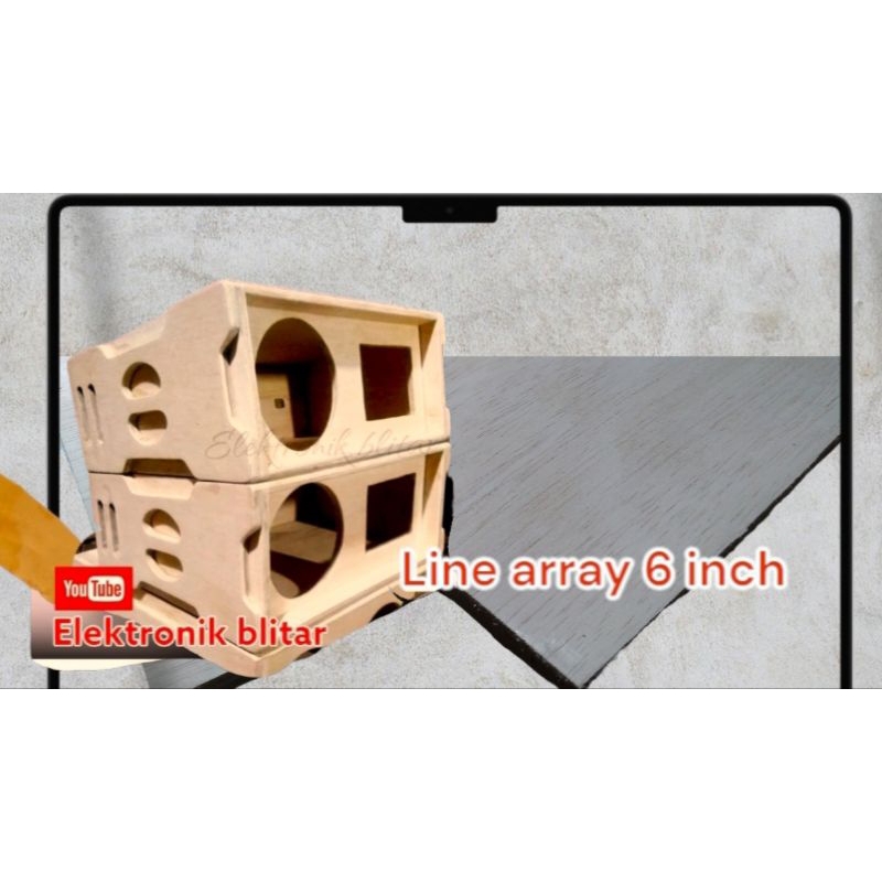 line array 6 inch