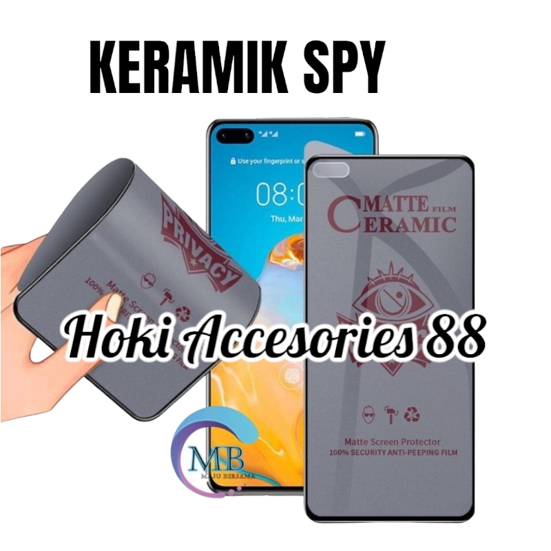 ANTIGORES REDMI NOTE 13 5G / REDMI NOTE 13 4G - ANTI GORES KERAMIK SPY ANTI PRIVACY