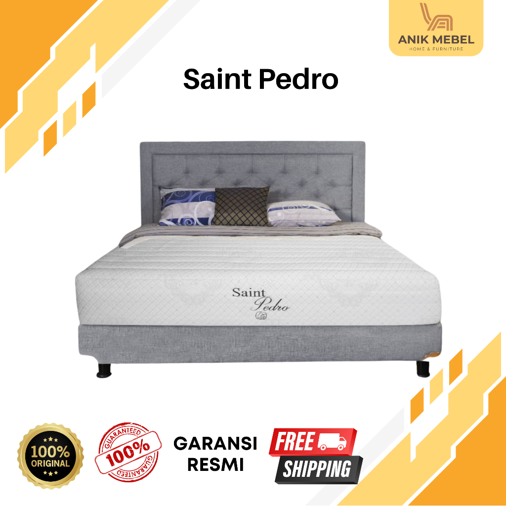 Springbed Airland Saint Pedro All size Garansi resmi - Anik Mebel & Elektronik Furniture Purwodadi G