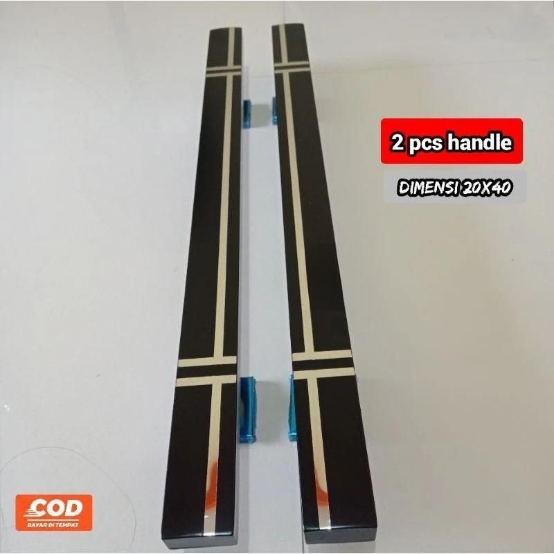 2Pcs Handle Pintu Dimensi 20×40 Panjang 100cm