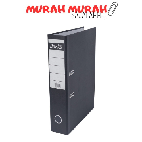 

ORDNER / LEVER ARCH FILE ECONOMIC PAPER COV FOLIO 7 CM 1401 10 BANTEX HITAM