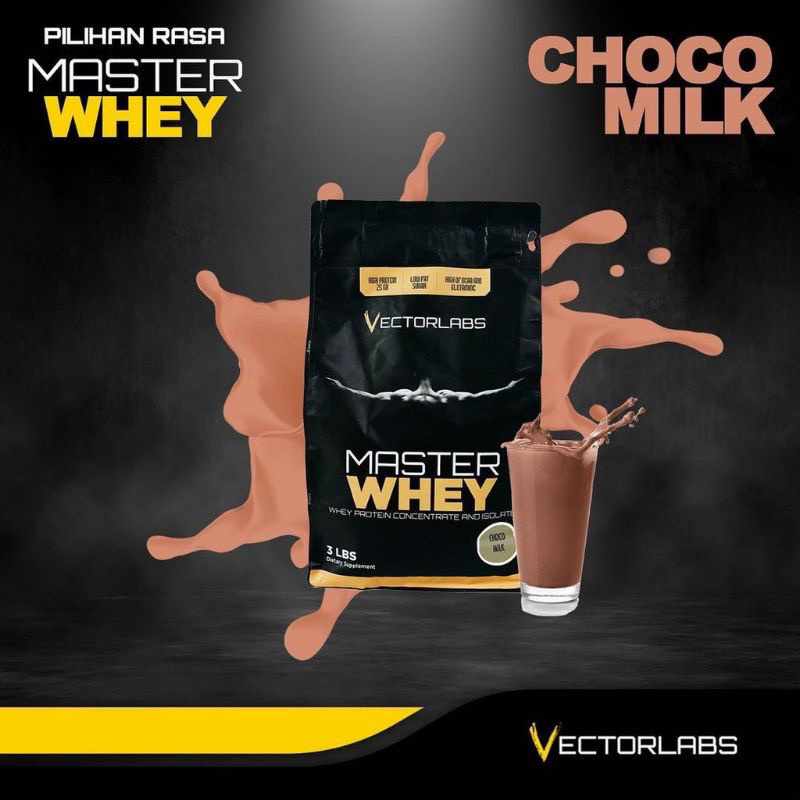 Vectorlabs Master Whey 1400 gr 3 lbs Vector Labs Whey Protein Isolate