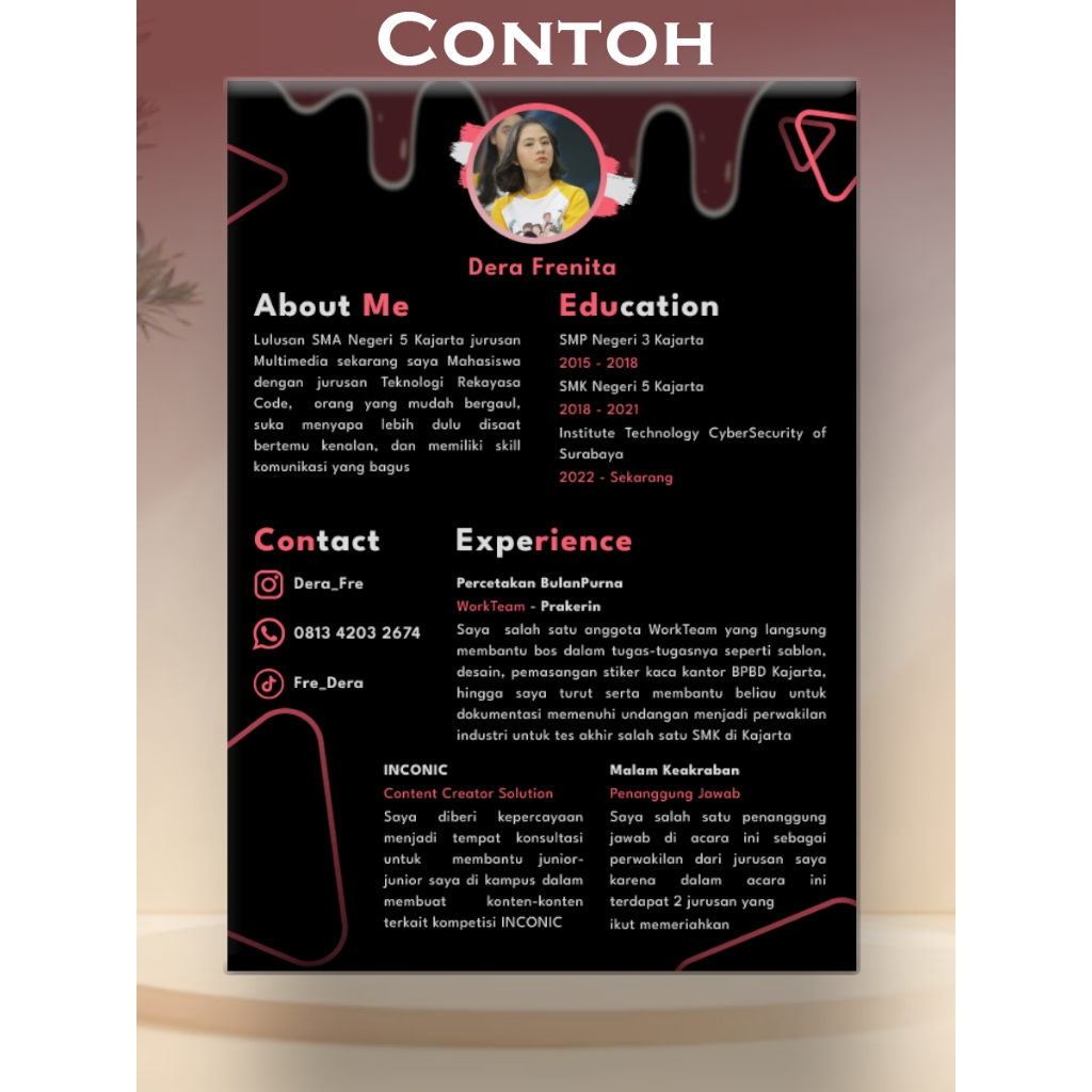 Desain CV Kamu Cepat Banget dan Keren
