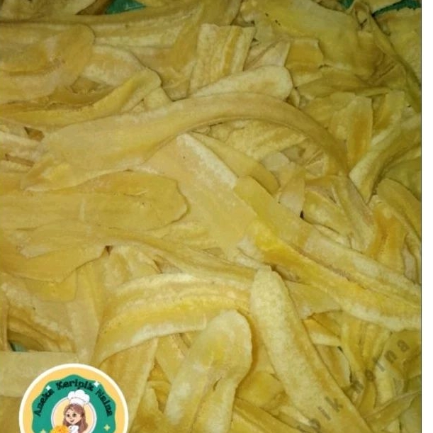 

Keripik pisang tawar 500gr / keripik pisang nangka tawar 500gr