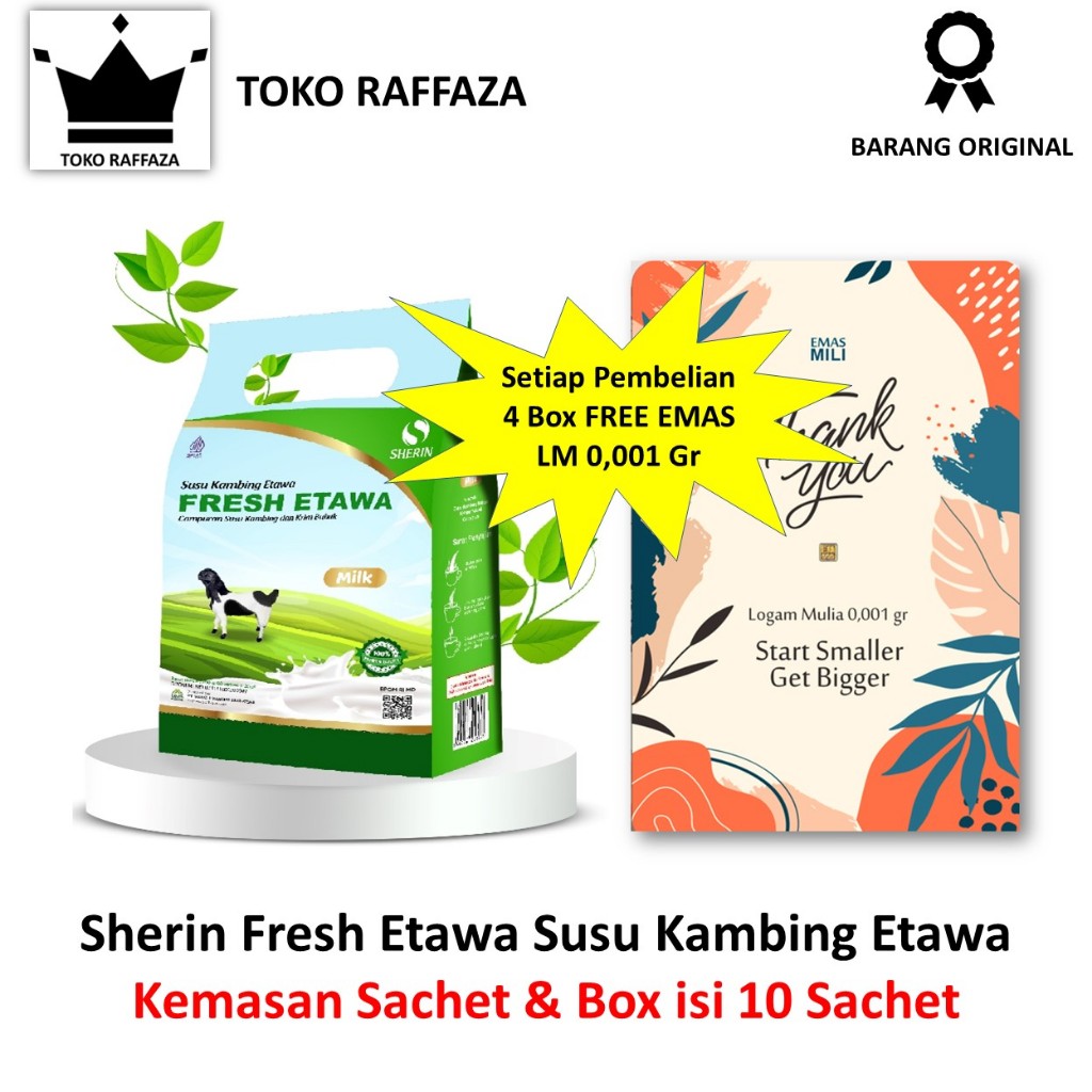 

Susu Kambing Fresh Etawa Sherin