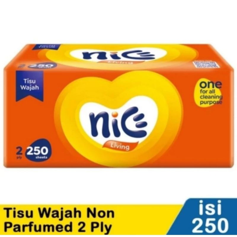 tissue nice 250 sheet 2 ply tisu serbaguna