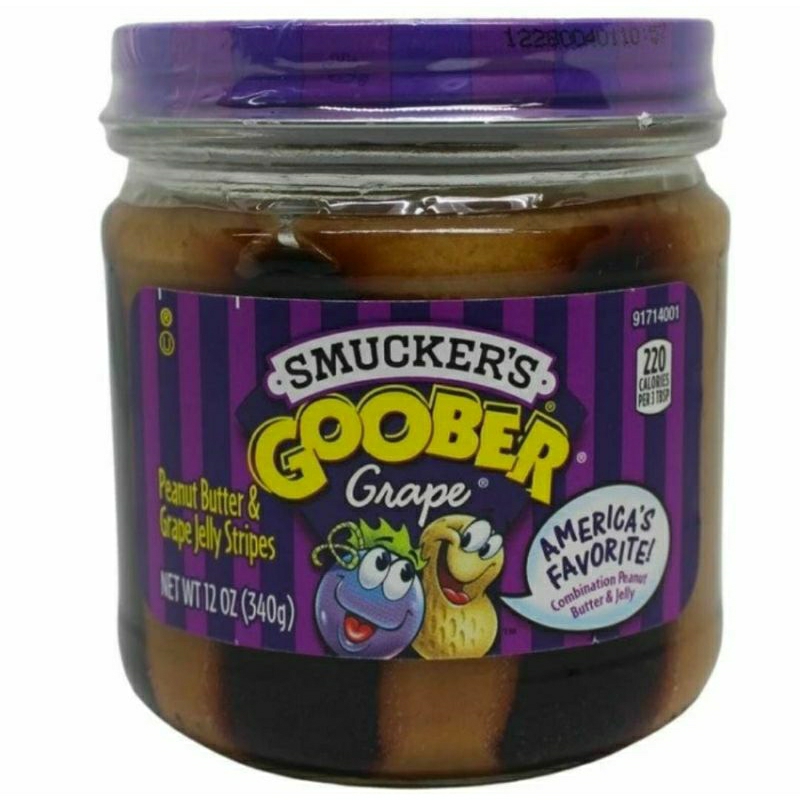 

Smucker's Goober Grape Strawberry 340gr Selai