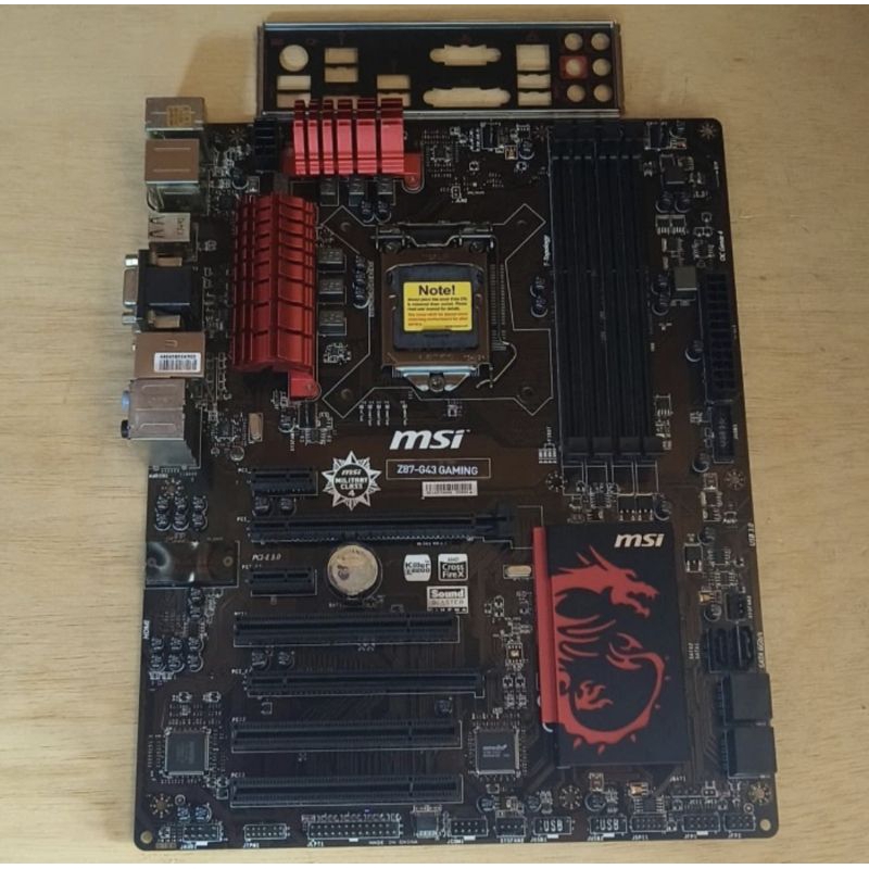 MOBO/MOTHERBOAD MSI Z87-G43 GAMING, LGA 1150, PCI''EXPRES 3.0