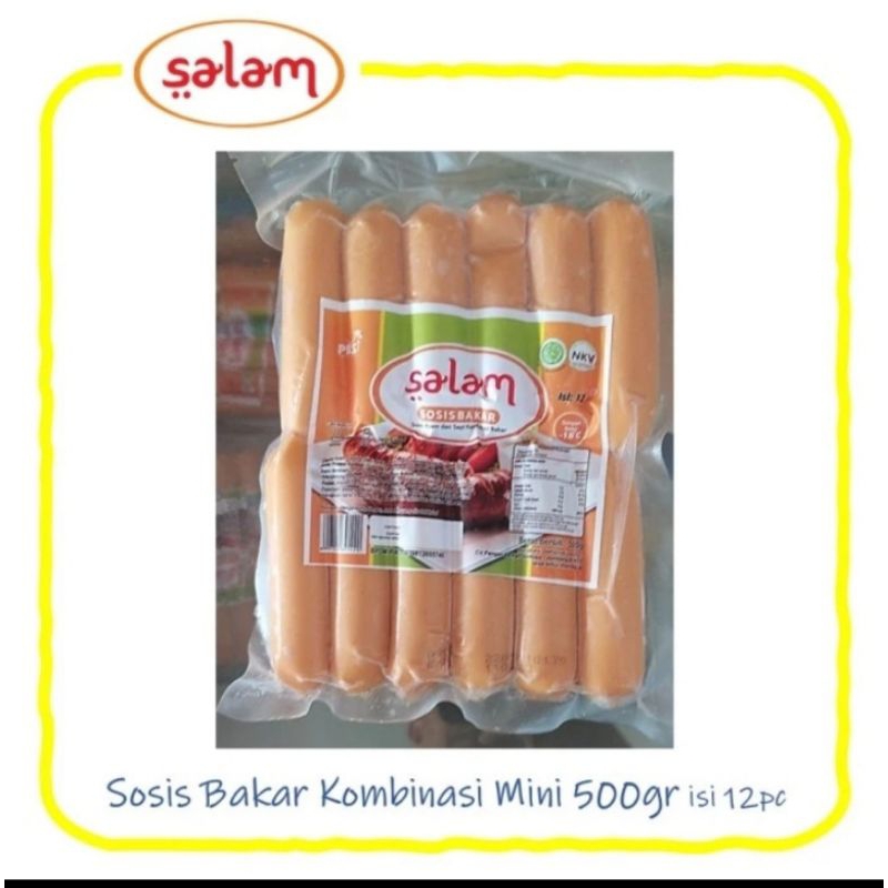 

Salam Sosis Bakar Mini 500g isi 12pc