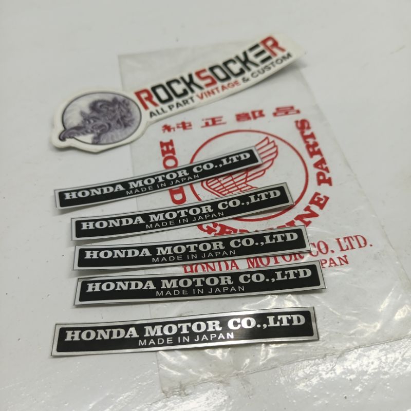 stiker honda motor co ltd japan cb100 cb125 s90 stiker detail rangka frame cb100 cb125 s90z